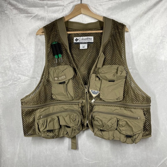 Columbia Other - Columbia Mesh Fishing Vest Sz XL